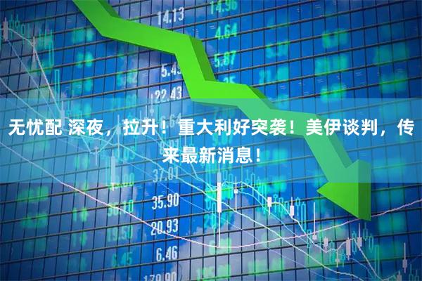 无忧配 深夜，拉升！重大利好突袭！美伊谈判，传来最新消息！